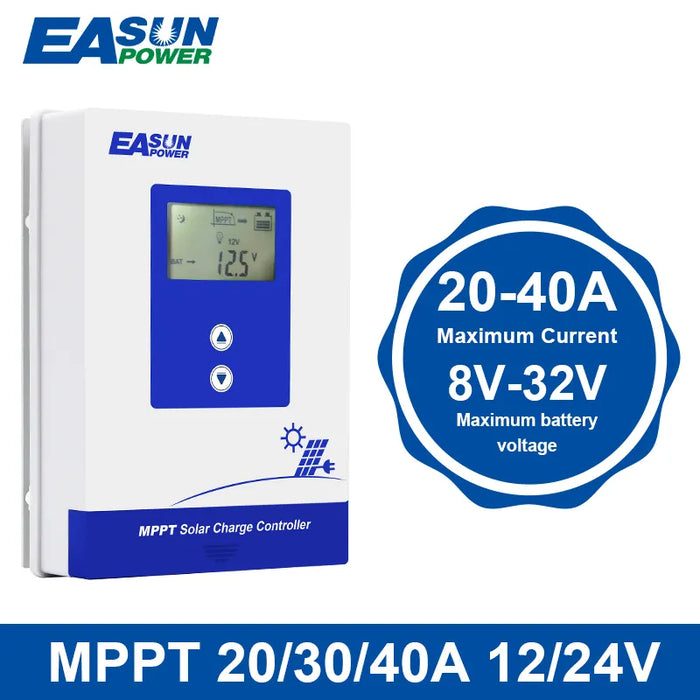 Easun Power 20A-40A MPPT Solar Charge Controller