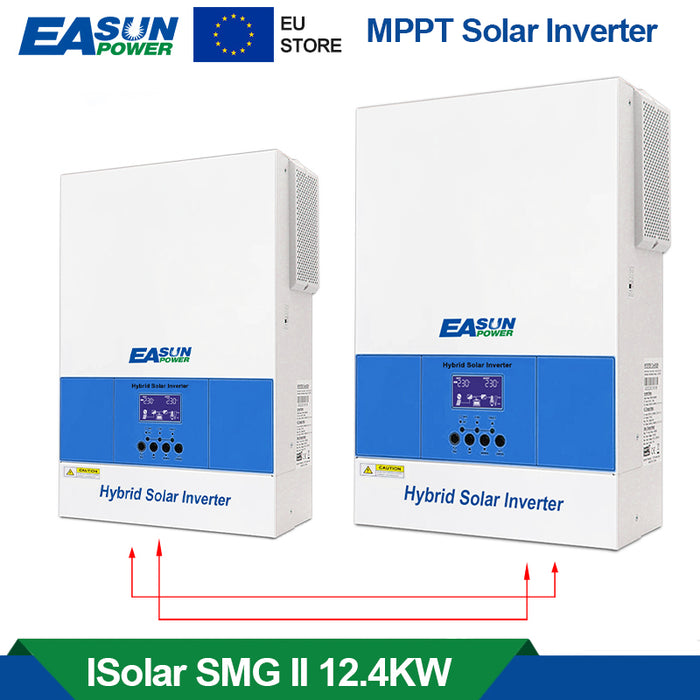 Easun Power 12.4KW Solar Inverter 120A MPPT Solar Charger With WIFI