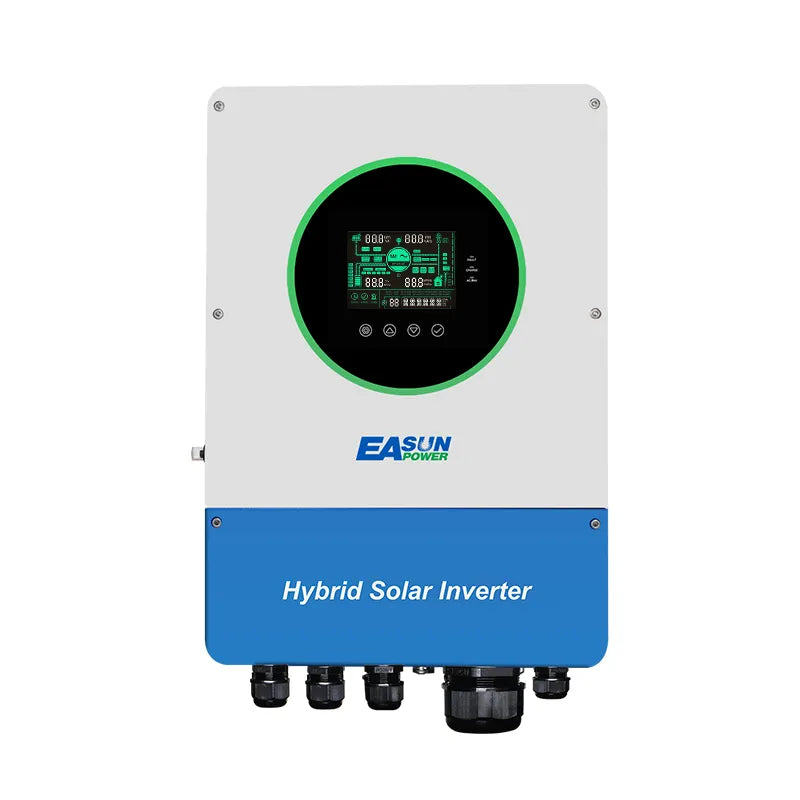 Where do you put a solar inverter and battery?