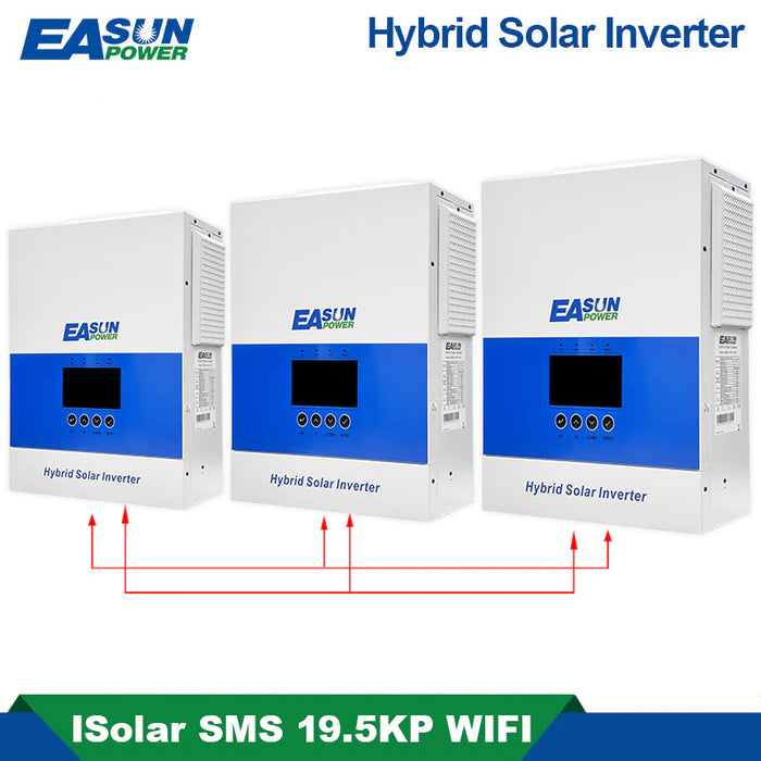 Easun Power 6.2KP Off Grid Inverter 120A MPPT Solar Charge Controller With Wifi