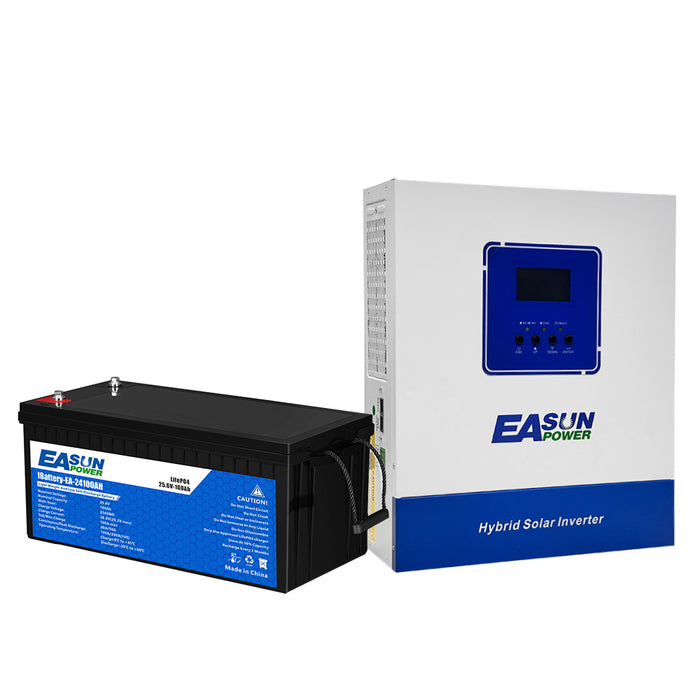 [0% Vat] Easun Power 25.6V 100AH Lithium Energy Storage Battery for Solar Power System
