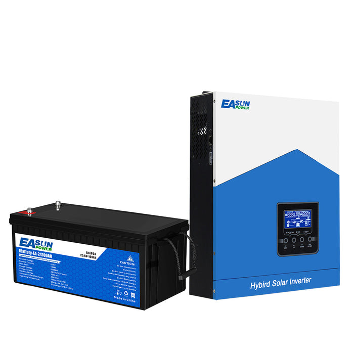 [0% Vat] Easun Power 25.6V 100AH Lithium Energy Storage Battery for Solar Power System