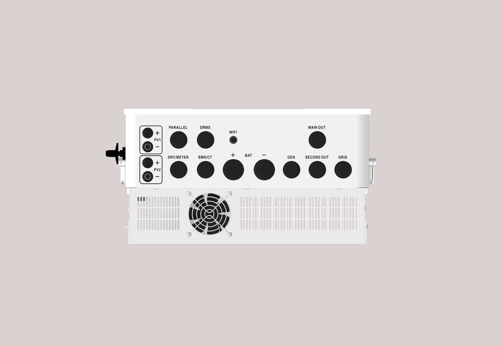 Easun 6kW 48V Hybrid Solar Inverter Dual MPPT Battery-Feedin IP65 WiFi