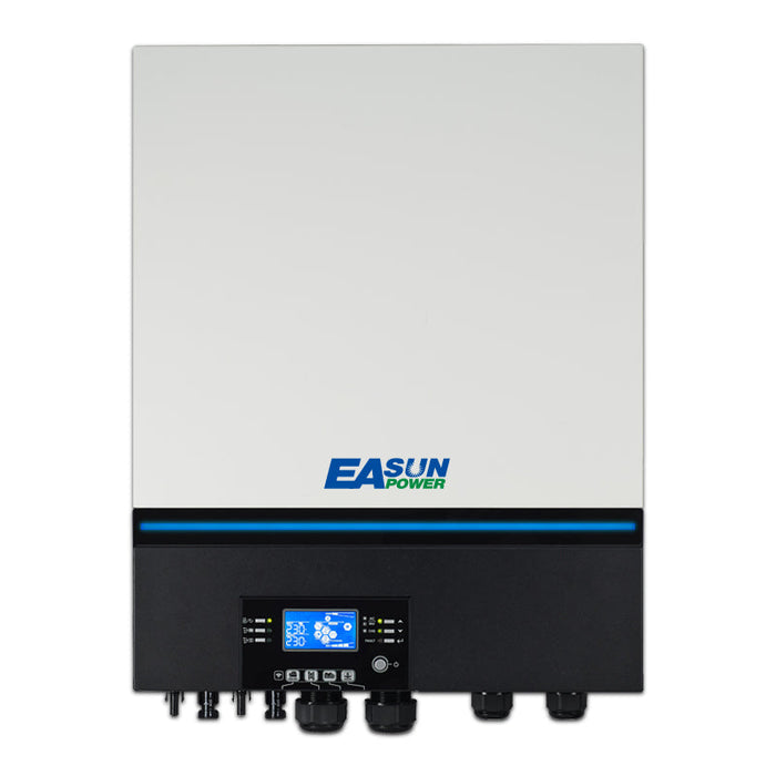Easun Power 8000W Solar inverter 500V PV 48V 230VAC PV array 2 x 80A MPPT solar charge controller Built -in WiFi BMS Support Ship From EU-EASUN POWER Official Store