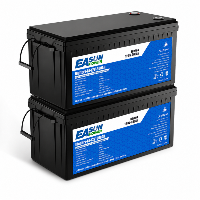 [0% Vat] Easun Power 12.8V 300AH LiFePO4 Battery Pack Grand