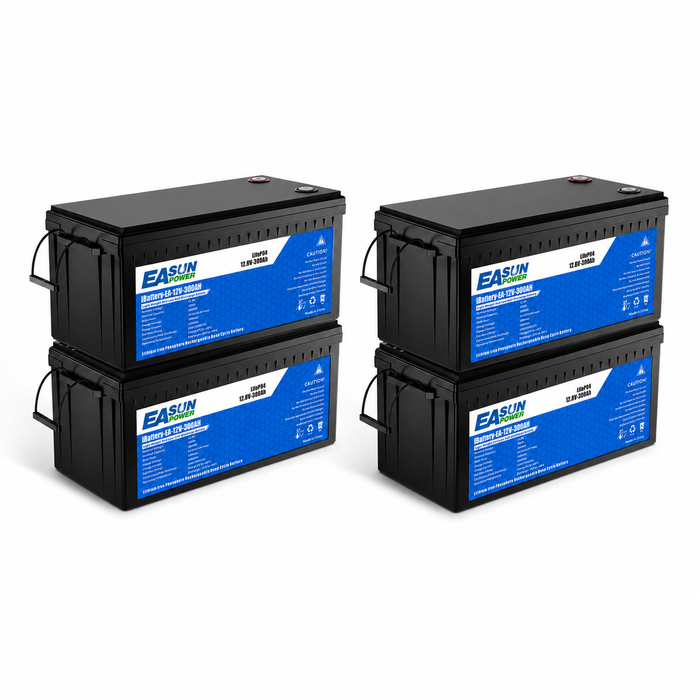 [0% Vat] Easun Power 12.8V 300AH LiFePO4 Battery Pack Grand