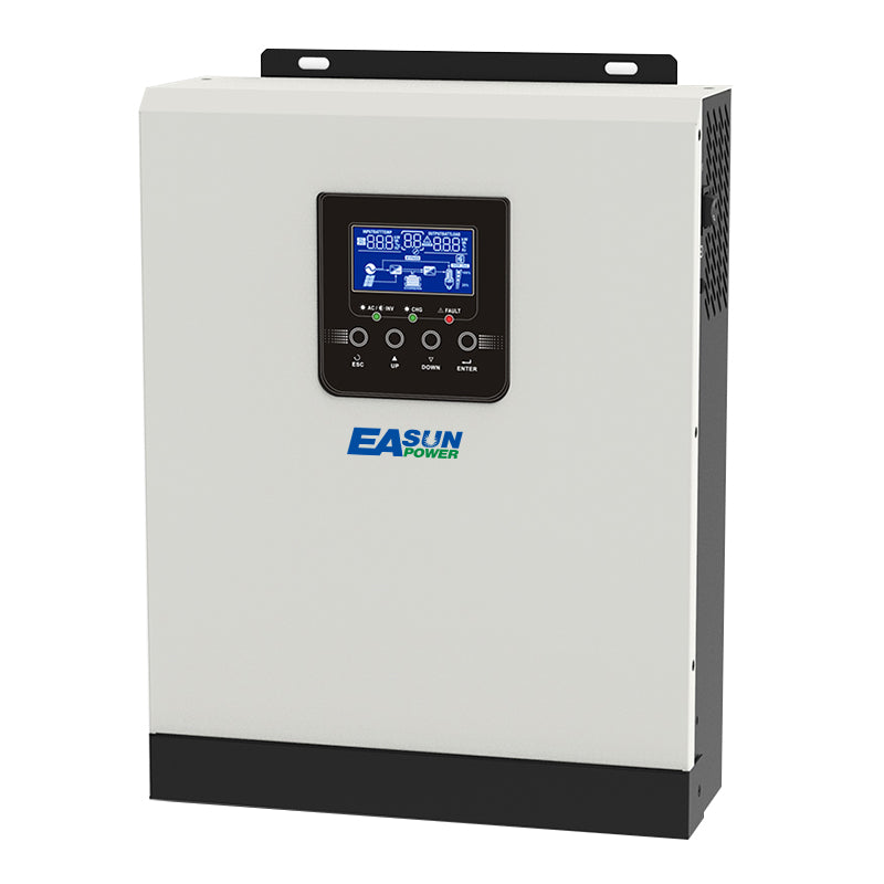 Most modern inverters have an efficiency rating between 85% and 95%.