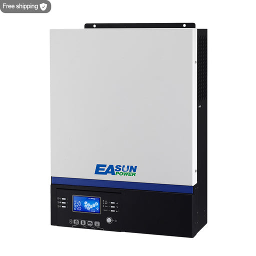 EASUN POWER Bluetooth Inverter 3000W 500Vdc PV 230Vac 24Vdc 80A MPPT Solar Charger Support Mobile Monitoring USB LCD Control AU in Stock-EASUN POWER Official Store