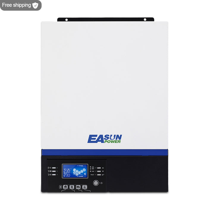 EASUN POWER USB Bluetooth 5000W Inverter 500Vdc PV Input 230Vac 48V 80A All in one MPPT Solar Charger Support Mobile Monitoring LCD Control  AU in Stock-EASUN POWER Official Store